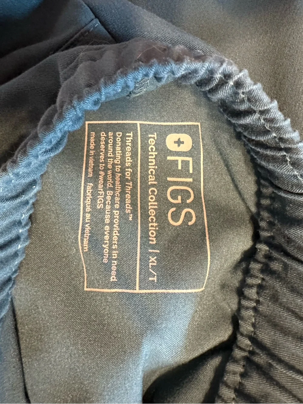 Figs Deep Teal Men's Joggers with Teal Drawstring